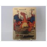 Pokemon Rare Gold Charizard V