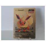 Pokemon Rare Gold Flareon V