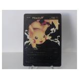 Pokemon Rare Black Pikachu V