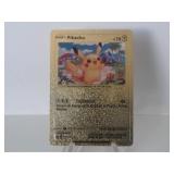 Pokemon Rare Gold Pikachu