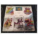 Pokemon Rare Silver Foil Cards Lot