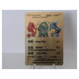 Pokemon Rare Gold Charmander, Bulbasaur GX