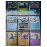 Pokemon Rare Holo Cards in Sheet