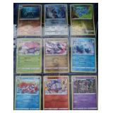 Pokemon Rare Holo Cards in Sheet