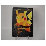 Pokemon Rare Black Pikachu V