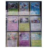 Pokemon Rare Holo Cards in Sheet