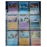 Pokemon Rare Holo Cards in Sheet