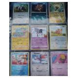 Pokemon Rare Holo Cards in Sheet