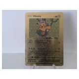Pokemon Rare Gold Pikachu