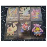 Pokemon Rare Black Foil Cards Lot