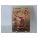 Pokemon Rare Gold Meowth Vmax
