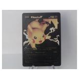 Pokemon Rare Black Pikachu V