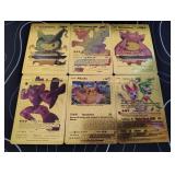Pokemon Rare Gold Foil Cards Lot