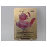 Pokemon Rare Gold Mew V