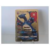 Pokemon Rare Gold Charizard GX
