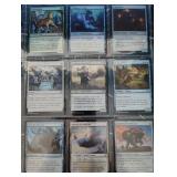 Magic the Gathering Rare Holo Cards in Sheet