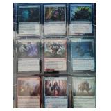 Magic the Gathering Rare Holo Cards in Sheet