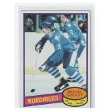 MICHEL GOULET 1980-81 O-PEE-CHEE ROOKIE #67