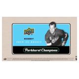 2024-25 UD PARKHURST CHAMPIONS HOCKEY HOBBY BOX