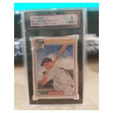 MICKEY MANTLE GRADED MINT 9 1987 LEAF CANDY CITY