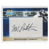 MIKE PALMATEER BLUE & WHITE 100TH PAPERCUTS AUTO