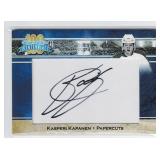 KASPERI KAPANEN BLUE & WHITE 100TH PAPERCUTS AUTO