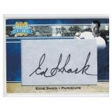 EDDIE SHACK BLUE & WHITE 100TH PAPERCUTS AUTO