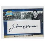 JOHNNY BOWER BLUE & WHITE 100TH PAPERCUTS AUTO