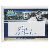 GRANT FUHR BLUE & WHITE 100TH PAPERCUTS AUTO
