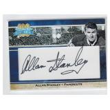 ALLAN STANLEY BLUE & WHITE 100TH PAPERCUTS AUTO