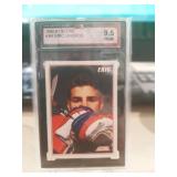 ERIC LINDROS GRADED 9.5 NGM 1990-91 SCORE ROOKIE