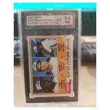 TIM RAINES GRADED 7.5 NM+ 1981 TOPPS ROOKIE