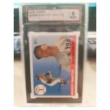 MICKEY MANTLE GRADED MINT 9 2006 TOPPS #MHR-1