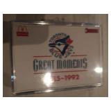 1993 JAYS GREAT MEMORIES SET