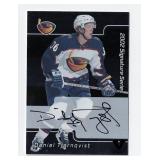 DANIEL TJARNQVIST 2001-02 SIG SERIES AUTO VAULT