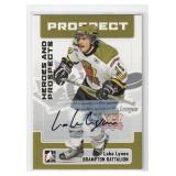 LUKE LYONS 2006-07 IN THE GAME H&P AUTOGRAPH