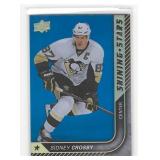 SIDNEY CROSBY 2015-16 UD SHINING STARS BLUE