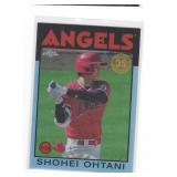 SHOHEI OHTANI 2021 TOPPS CHROME '86 INSERT