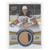 COREY PERRY 2015-16 UD GAME JERSEY 2-COLOUR CUT