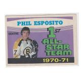 PHIL ESPOSITO 1971-72 OPC 1ST TEAM ALL-STAR #253