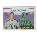 KEN HODGE 1971-72 OPC 1ST TEAM ALL-STAR #254
