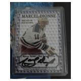 MARCEL  DIONNE AUTOGRAPHED CARD , NO COA