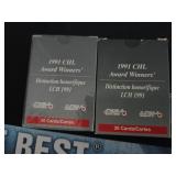 CHL AWARD WINNERS SETS X2 - ONLY ONE SEALED