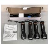(4) Duracell Rechargeable Flashlights