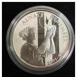 One Ounce Silver Round: Remember Sept 11th