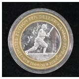 Babe Ruth of New York Silver Gaming Token