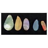 (5) Slab Pendants #2
