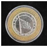 Mccarran Airport Silver Gaming Token