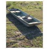 Jon Boat Condition - Floats as it should