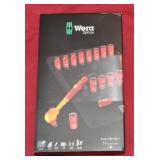 Wera Zyklop Insulated 3/8' Ratchet Set, Metric NEW